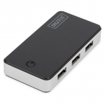 DIGITUS USB-Hub 4-Port 3.0->4xA3.0 m.Netzteil schwarz 21289537