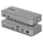 D StarTech 3X MONITOR USB-C DOCK 100W PD