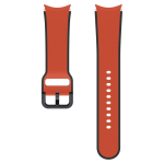 Samsung Two-tone Sport Band 20mm, M/L ET-STR91 Red for Galaxy Watch4 or later - ET-STR91LREGEU