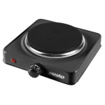 Mesko | Hob | MS 6508 | Number of burners/cooking zones 1 | Rotary | Electric | Black