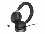 JABRA Evolve2 75 Headset on-ear Bluetooth wireless active noise cancelling USB-C noise isolating black Optimised for UC 4305937
