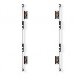 EDBAK ULS3337 Universal LED System for 3 cabinets 600 x 337.5 | Black ULS3337
