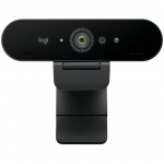 Logitech BRIO 4K - Live streaming camera - colour - 13 MP - 3840 x 2160 - audio - USB-C