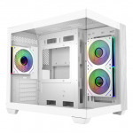 Midi Cooler Master Elite 481 Wood - MT - micro ATX - Seitenteil mit Fenster (geh&auml;rtetes Glas)