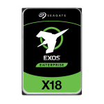 SEAGATE Exos X18 18TB HDD SATA 6Gb/s 7200RPM 256MB cache 8,89cm 3,5Zoll 24x7 SED 512e/4KN BLK