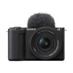 Sony Mirrorless Vlog Camera | ZV-E10M2KB ZV-E10 II and 16-50mm Lens Kit | Mirrorless Camera body | 27 MP | ISO sensitivity (max) 102400 | Display diagonal 3 " | Video recording | Wi-Fi | Fast Hybrid AF | Magnification 2 x | APS-C type (23.3 x 15.5 mm),