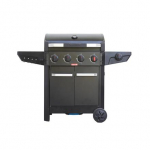 Barbecook Gas Barbecue Luca 412 with Cabinet and Sideburner, 145.4 x 60.3 x 112.3 cm | BC-GAS-3100 BC-GAS-3100