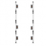EDBAK ULS4337 Universal LED System for 4 cabinets 600 x 337.5 | Black ULS4337