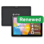 ESTAR Renewed Grade A | 10.1 URBAN Tablet 4GB | Black | 64 GB | Android