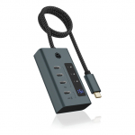 ICY BOX IB-HUB1454-C31 USB-C HUB 4-Port 4xUSB-C Display