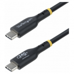 StarTech.com 4m USB-C Ladekabel, USB-IF zertifiziert, 240W PD EPR, M/M - USB-Kabel - 24 pin USB-C (M)