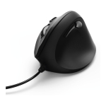 Hama EMC-500 Maus ergonomisch kabelgebunden schwarz