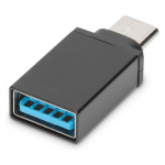 DIGITUS USB Type-C Adapter, Type-C - A-Buchse, schwarz