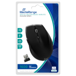 MediaRange Maus Highline optisch 5 Tasten schnurlos black
