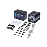 Phanteks D30-120 PWM Regular (schwarz, 3er Pack, 120 mm)