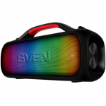Speaker SVEN PS-360, black (24W, Waterproof (IPx5), TWS, Bluetooth, FM, USB, 3000mA*h)