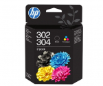 HP Inc. Set ink 302/304 B82L1AE black + Tri-Color
