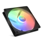 140mm NZXT F140 RGB Core L&uuml;fter Single Black RF-C14SF-B1