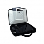 PORT DESIGNS | Courchevel | Fits up to size 17.3 " | Messenger - Briefcase | Shoulder strap | Black 160513