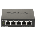 D-Link | Smart Managed Switch | DGS-1100-05V2/E | Managed L2 | Rackmountable | Gigabit Ethernet (copper) ports quantity 5