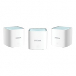 D-Link | EAGLE PRO AI AX1500 Mesh System | M15-3 (3-pack) | 802.11ax | 1200+300 Mbit/s | 10/100/1000 Mbit/s | Ethernet LAN (RJ-45) ports 1 | Mesh Support Yes | MU-MiMO Yes | No mobile broadband | Antenna type 2 x 2.4G WLAN Internal Antenna, 2 x 5G WLAN