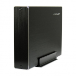 8cm SATA USB3 LC-Power Alu black