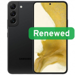 Samsung Renewed Grade B | Galaxy S22 | Phantom Black | 6.1 " | 128 GB | 5G