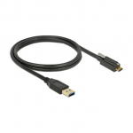USB3.1 USB Typ-A Stecker > USB 3.1 Gen 2 USB Type-C&trade; Stecker mit Schraube oben 1 m