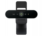 Logitech BRIO 4K - Live streaming camera - colour - 13 MP - 4096 x 2160 - RightLight 3 - Automatic Focus - audio - USB-C