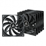 ARCTIC F12 - Rev 3 - case fan - 120 mm - black (pack of 5)