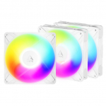 ARCTIC P14 Pro Reverse PWM L&uuml;fter A-RGB 3 Pack White
