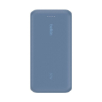 Belkin Powerbank mit integriertem USB-C Kabel, Blau, USB-C, 20.000 mAh, BPB024HQBL