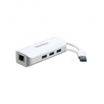 TRENDnet TU3-ETGH3 USB 3.0 zu Gigabit Adapter + USB Hub