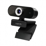 Logilink Webcam 1080p FHD Webcam + Mikrofon schwarz
