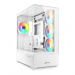 Sharkoon AK6 RGB ATX 1xGlas White