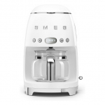 SMEG Filter-Kaffeemaschine 50s Style DCF02WHEU, wei&szlig;