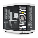 MIdi HYTE Y70 Touch Infinite Panda ATX Midi Tower Gaming Geh&auml;use wei&szlig;/schwarz Seitenfenster