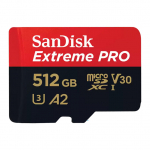 CARD 512GB Sandisk  Extreme PRO microsdxc UHS-I Karte + Adapter