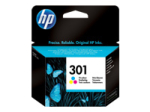 HP 301 Tri-Color Original Ink Cartridge