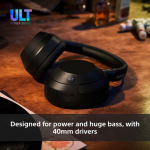 Sony ULT WEAR - Wireless Bluetooth Headphones with ULT POWER SOUND, Ultimate Deep Bass, Noise Cancelling, Clear Call Quality, Up to 30hr Battery Life, IOS & Android AKGSONSBL0042