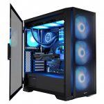 MODECOM  HORIZON ARGB Flow MIDI USB 3.0 X 2 CYPE-C computer case OBUMODOBU0042