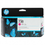 HP 738 130-ml Magenta DesignJet Ink Cartridge