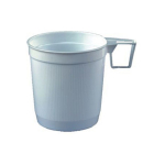 STARPAK Einweg-Kaffeetassen 8 cm 0,25 l wei&szlig;