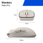 HP 400 Quiet Maple Wireless Mouse
