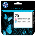 HP 70 original printhead C9405A light magenta and light cyan standard capacity 1-pack