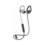 Poly BackBeat Fit 350 - Kopfh&ouml;rer - Ohrb&uuml;gel - im Ohr - Sport - Grau - Wei&szlig; - Binaural - Schwei&szlig;resistent - Wasserfest