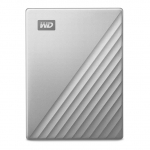 2,5" WD My Passport Ultra Mac 6TB Silver USB-C/USB3.0 HDD 6,35cm 2,5Zoll Metal finish RTL portable external