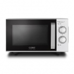 Caso | Ceramic Microwave Oven with Grill | MG 25 Ecostyle | Free standing | 900 W | 25 L | Grill | Silver
