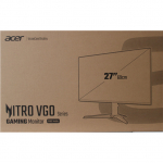 Renew. Acer Nitro VG270P6bmipx 69cm 27'' FHD ZeroFrame IPS 144Hz 16:9 1ms(VRB) 250nits HDMI DP MM Audio out FreeSync EU MPRII Black H.cab | Renew. Nitro VG270P6BMIPX | 27 " | IPS | FHD | 16:9 | 144 Hz | 1 ms | 1920 x 1080 pixels | 250 cd/m&sup2; | HDMI