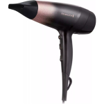 Remington Hair Dryer | D5305 Rose Shimmer | 2200 W | Number of temperature settings 3 | Ionic function | Diffuser nozzle | Black/Rose